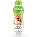 TropiClean 2-in-1 Dog Shampoo and Conditioner, Moisturizing Dog Detangler, Puppy Safe, Made in the USA, Papaya Scent, Cat & Kitten Safe, 20oz.