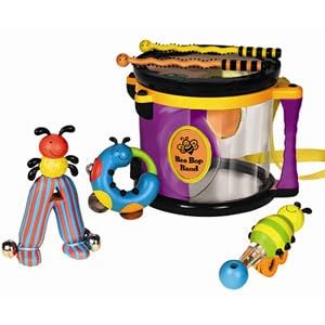 Parents Magazine Bee Bop Band Play and Learn Drum and Instruments by Parents Magazine