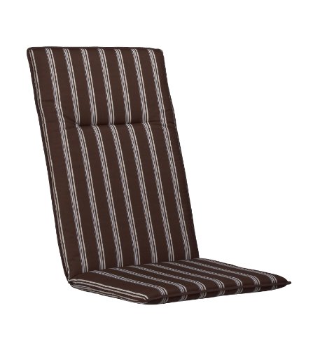 Kettler 0309305-8682 Auflage f&uuml;r Landhaussessel 100 x 50 x 6 cm, braun gestreift
