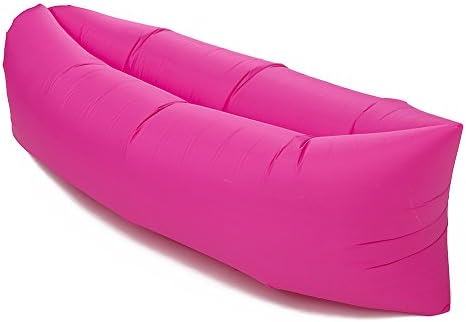 HUALU Outdoor&Indoor Portable Inflatable Couch Air Couch , Waterproof Nylon Air lounge for Travel Fishing Camping Parking