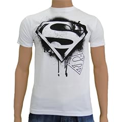 Superman - W/ White Logo T-Shirt S-XL