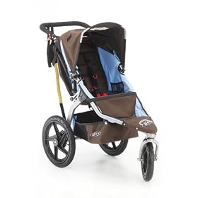 BOB Revolution Stroller in Chocolate Blue