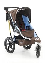 BOB Revolution Stroller in Chocolate/Blue