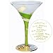 Appletini cocktail glass by Lolita