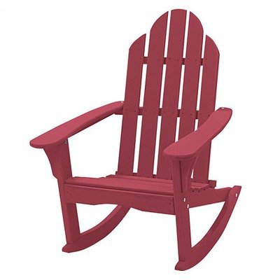 Cottage Classics Adirondack Rocker Barn Red