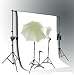 CowboyStudio Photo Studio Continous Lighting kit, Backdrop Support System, Muslin Backdrop