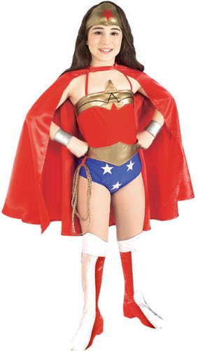  Child's Deluxe Wonder Woman Costume Large 12-14
