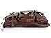 Tom Clovers Women's Men's Leather Waist Pack Fanny Bag Hip Purse Brown