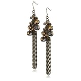 Leslie Danzis Bronze Cluster Earrings