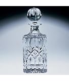 SQUARE WHISKEY DECANTER HANDCU