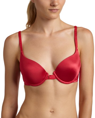 Lily of France Women's  X-Bra Convertible Push Up Bra #2131725,Cherry Red,34B