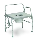 Bariatric Drop Arm Commode 650 Sp 400 lb./