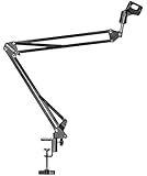 NEEWER Microphone Suspension Boom Scissor Arm Stand