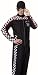 Mens Sports Nascar Hot Rod Costume Race Car Driver Drag Racer Outfit