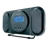 Top Quality Memorex MC7104-BLK Loft CD Clock Radio - Midnight Black By MEMO ....
