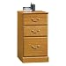 Sauder Orchard Hills 3-Drawer Pedestal Carolina Oak