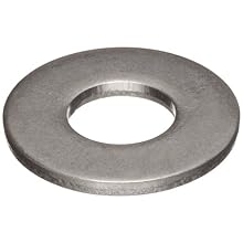 SAE Standard Flat Washer, 316 Stainless Steel, Round Shape, USA Made