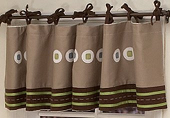 Kimberly Grant Spa Baby Window Valance