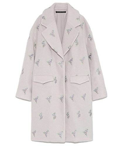 (リリーブラウン)Lily Brown 刺繍入りビジューコート