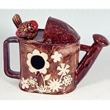 Porcelain Watering Can Birdhouse