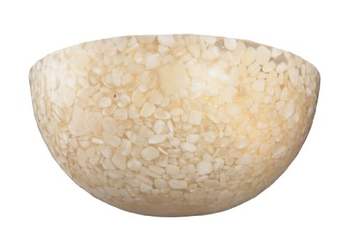 Elk 8884/2 2-Light Wall Bracket In Satin Nickel and Pearl Stone