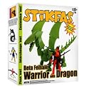 Stikfas Redeco Deluxe Action Figure Kit Beta Female Rider with Green Dragon