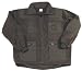 Fleece Jacke POLAR mit Schulterbesatz oliv S-XXL