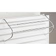 over radiator rails