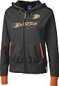 Anaheim Ducks Women's Black Chant Hooded Sweatshirt