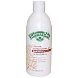 Nature's Gate Henna Shine Enhancing Shampoo for Dull, Lifeless Hair, 18-Ounce Bottles (Pack of 4)