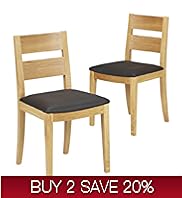 2 Stockholm Dining Chairs