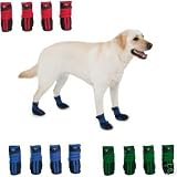 High Top Neoprene Dog Boots X-Small (XS) Royal Blue