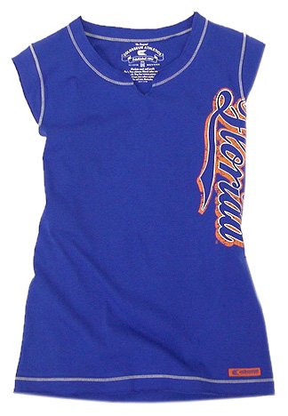 Buy Florida Ladies Cool Down Cap Sleeve Tee by Colosseum Athletics