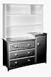 Stork Craft Beatrice Combo Hutch in White