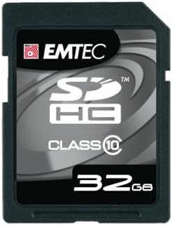 EMTEC Class 10 SDHC Flash Memory Card, 32 GB