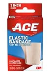 ACE Elastic Bandage with Hook Closure, 3 Inches (Pack of 2)