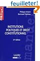 Institutions politiques et droit constitutionnel