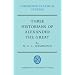 Three Historians of Alexander the Great (Cambridge Classical Studies)