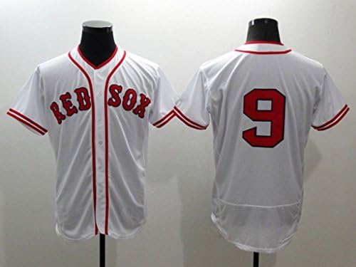 Boston Red Sox Men's #9 Ted Williams Baseball Home Jersey White L