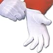 100% Cotton Gloves in White or Black