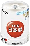 太陽誘電製 That's DVD-Rビデオ用 CPRM対応16倍速120分4.7GB ノンプリンタブル マットシルバー 手書き専用レーベル スピンドルケース100枚入 DR-C12STY100BN