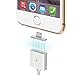 iPhone Charger, Gaoye Metal Magnetic 8 Pin Lightning Cable USB Intelligent Charging Cord Data Sync Charger Cord for Apple iPhone 6s 6 Plus SE 5 5s 5c iPad Air iPad Mini iPod Touch Line 3.3 Feet