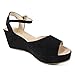 Nova Voda Open Toe Low Heel Women's Wedge Sandals