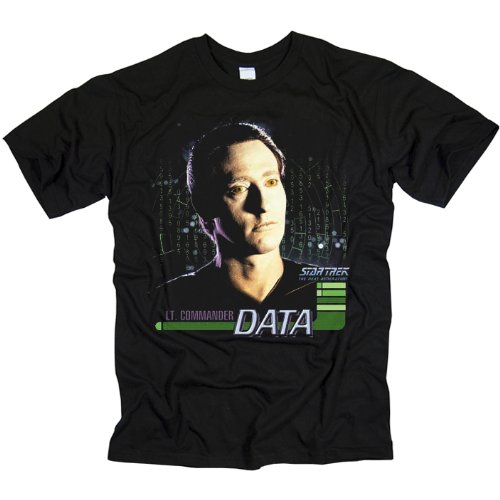 Star Trek T-Shirt Data The Next Generation