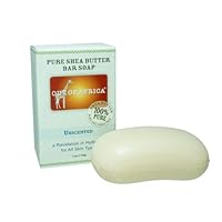 Out Of Africa Unscented Shea Butter Bar Soap, 4-Ounce Boxes