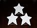 White Star Quilt Clips - Set of 3