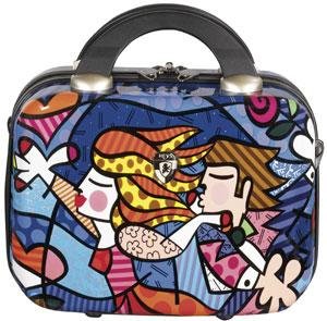 Heys USA Luggage Britto Love Blossoms Hardside Beauty Case, Blossom, 9 Inch