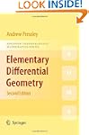 Elementary Differential Geometry