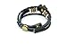 November's Chopin Unique Beads Braided Leather Adjustable Wrap Bracelet