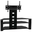 Techcraft TRK55B 55-Inch Television Stand (Black)